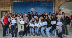 23 estudiantes de AASTMT de Egipto han participado durante dos semanas en un curso de automoción organizado por la UBU