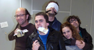 Poker de ases del humor almeriense en Huércal Overa