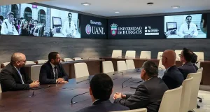 Docentes de la Universidad Autónoma de Nuevo León impartirán clase en el futuro grado de Medicina de la UBU