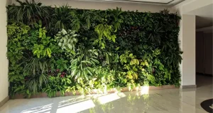 Los jardines verticales eliminan el 97% de la contaminación en el interior de los edificios