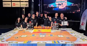 Estudiantes de Alcoy de la UPV ganan el Eurobot 2026, una de las competiciones de robótica más destacadas del ámbito universitario internacional