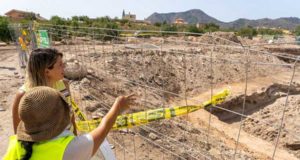 Recuperan 90 metros de cantera romana sepultada bajo una montaña de escombros