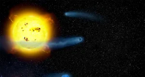 Encuentran un eslabón perdido qué explicaría cómo los planetas pierden su atmósfera y se hacen más pequeños en sus primeros años
