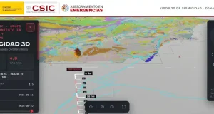 El CSIC desarrolla un visor de acceso abierto para facilitar el seguimiento y análisis de los terremotos en Granada