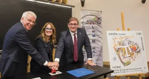 Correos presenta un sello que conmemora el 90 aniversario del Instituto de Ciencias de la Construcción Eduardo Torroja (IETcc-CSIC)