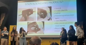 Ergopull, el dispositivo de apertura fácil de puertas que consiguel el 5º concurso de productos de apoyo de bajo coste de la UBU