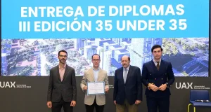 Felipe García Gómez, egresado de la UBU, seleccionado por segunda vez entre los 35 ingenieros y arquitectos jóvenes más relevantes de España