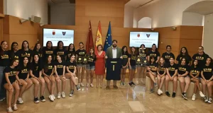 Las chicas del UCAM balonmano ascienden a la segunda categoría nacional de este deporte: la División de Honor Oro