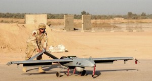 Un dron militar.