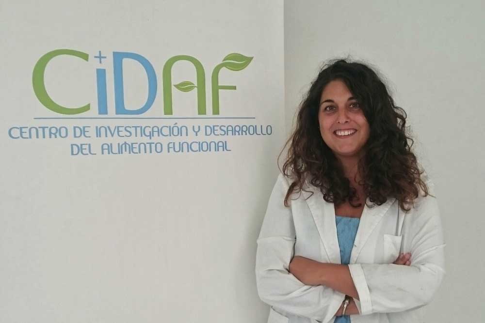 Celia Rodríguez, una de las autoras de este estudio sobre el aceite de colza. 