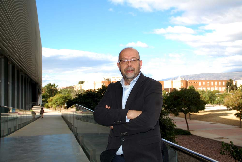 Julián Cuevas, vicerrector de Internacionalización de la UAL. 