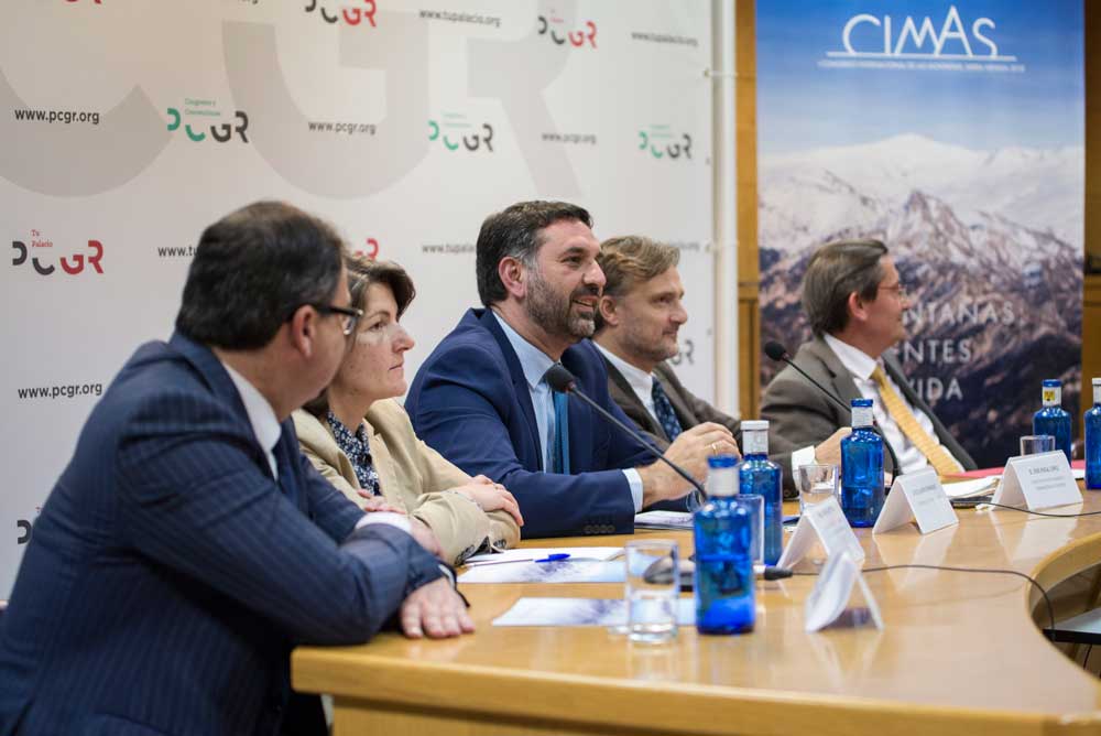 Presentación del congreso CIMAS que se realizará en Sierra Nevada. 