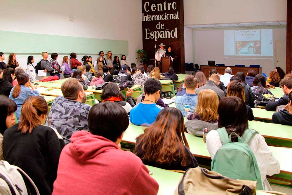Jornada sobre El Quijote para alumnos extranjeros en la UMA. 