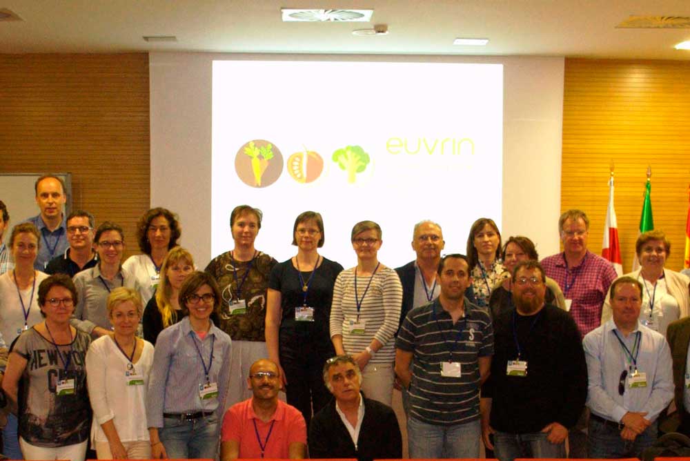 Investigadores participantes en el congreso de EVRIN. 