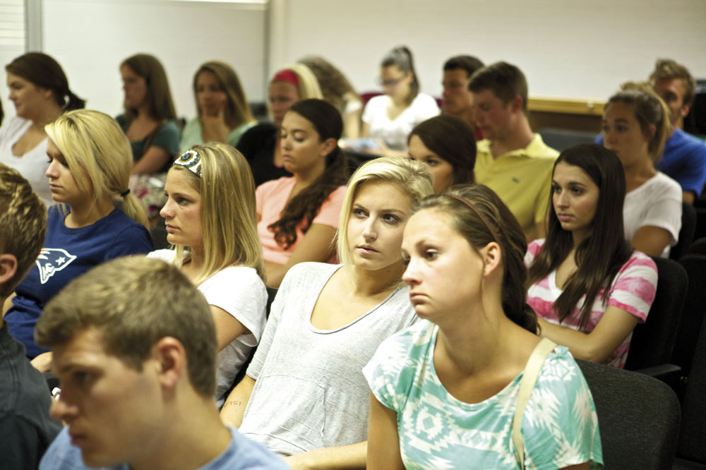 La Universidad de Alicante recibe alumnos de todo el mundo. 