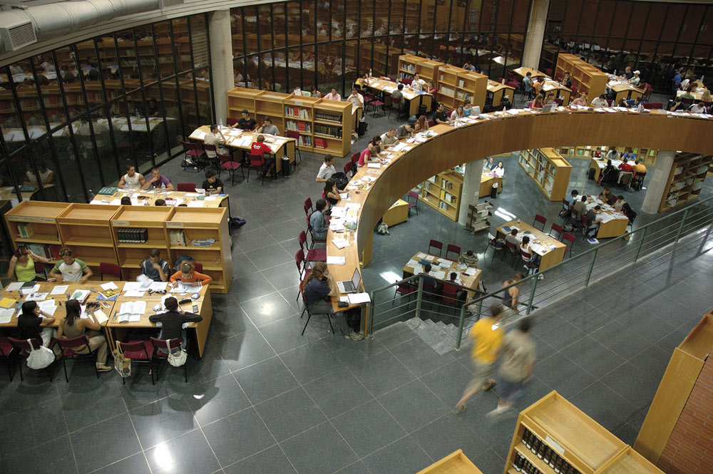 Biblioteca de la Universidad de Málaga. 