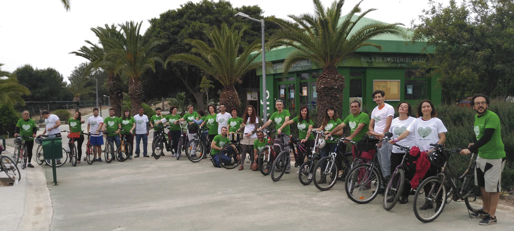 La Universidad de Murcia apuesta por la bici. 