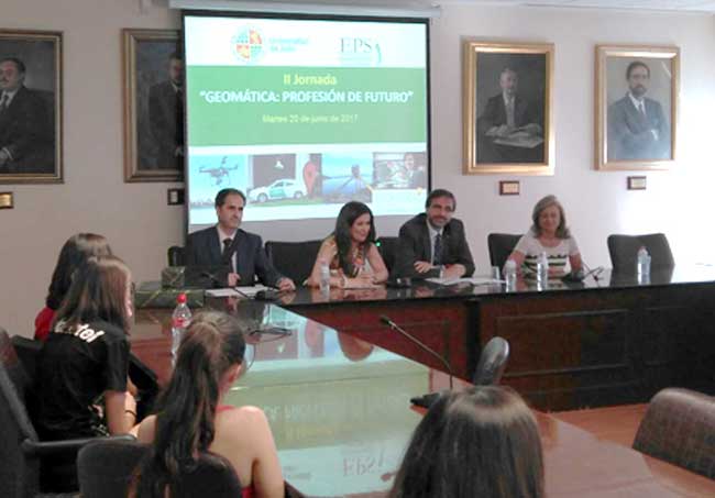 Jornada sobre Geomática realizada en Jaén.