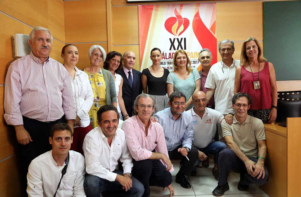 Presentación de los Juegos Mundiales de Transplantados que se celebrarán en Málaga.