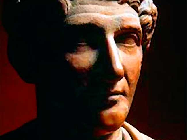 Escultura de Ovidio. 