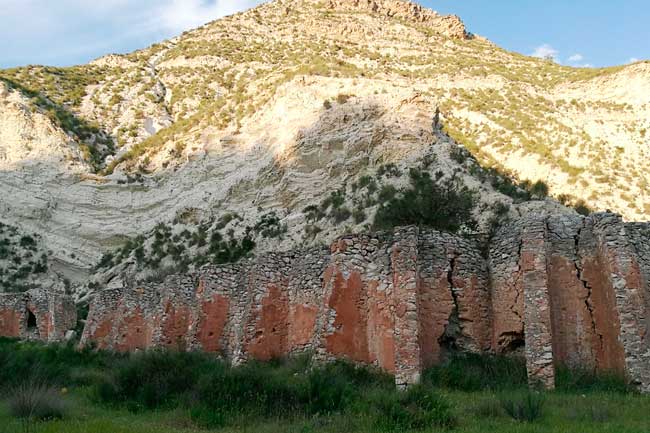 Minas de azufre de Hellín en Albacete.