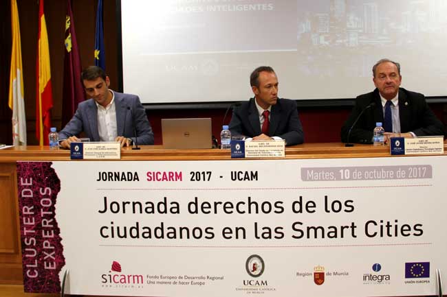 Jornadas sobre Smartcities celebradas en la UCAM.