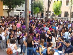 Fiesta en el Campus La Merced de la Universidad de Murcia.