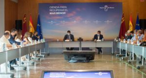 Murcia pide crear un grupo de trabajo sobre el Mar Menor con expertos regionales y ministeriales
