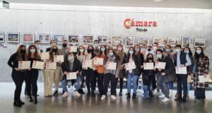 Estudiantes de la UCLM presentan sus planes comerciales en la Cámara de Toledo