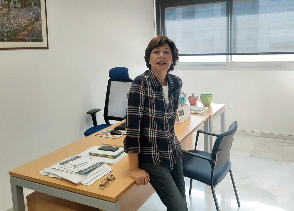Ana Fe Gil Serra, directora del Centro de Documentación Europea de la UAL.