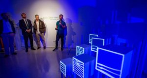 Obra de Fran Perez Rus, en la Antigua Escuela de Magisterio de la UJA