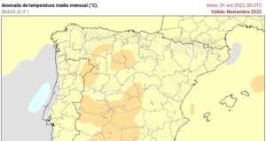 ¿Nos espera un noviembre lluvioso y frío?
