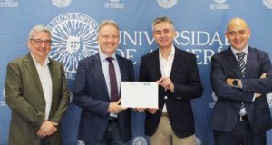 CIAIMBITAL premia a la Fundación Miguel García Sánchez por su colaboración con la universidad