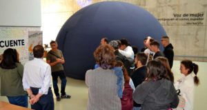 Llega a la Universidad de Almería un planetario con un simulador 3D de la bóveda celeste