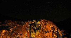 Hay luces ocultas en algunas rocas del desierto de Tabernas: hasta los científicos se han sorprendido