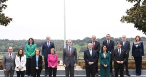 Felipe VI recibe a la Junta Rectora de la CRUE por el trigésimo aniversario de la institución