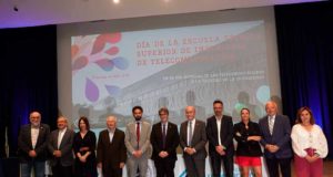 La Escuela de Telecomunicación de la UMA entrega su Medalla de Honor al exrector Narváez