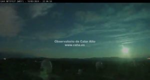 Una de las bolas de fuego más luminosas de los últimos años