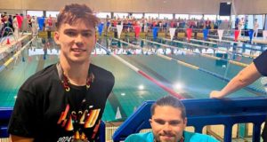 Medallas de oro y plata para el equipo de natación adaptada de la UMA