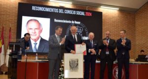 El Consejo Social de la UCLM premia a Pedro Piqueras por su trayectoria profesional
