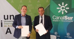 Alumnado de la UNIA podrá hacer prácticas en las sedes de Canal Sur