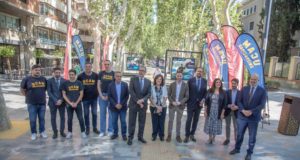 El espíritu olímpico inunda el centro de Murcia de la mano de la UCAM