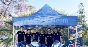 Las motos de competición de la UMA, protagonistas en la Feria Andaluza de Tecología