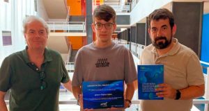 Un estudiante de la UMA, premio en una bienal de ingeniería celebrada en Bilbao