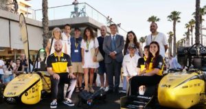 La UMA presenta los fórmula que competirán en Austria y Montmeló: uno eléctrico y otro de gasolina