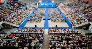 La UCAM llena el Palacio de los Deportes de Murcia con la graduación de la Facultad de Enfermería