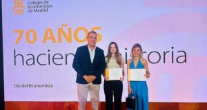 Premio del Colegio de Economistas de Madrid para una egresada de la UCLM