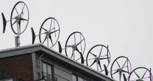 Así son los pequeños y mejorados aerogeneradores que se pueden instalar en edificios