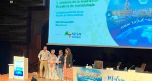 Una inspectora de Sanidad Ambiental de Cartagena, premiada por su estudio sobre la legionela