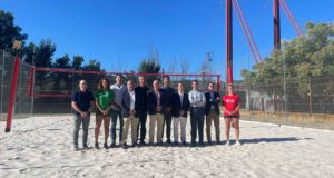 La UCLM amplía sus instalaciones deportivas con una pista de vóley playa en el Campus de Toledo